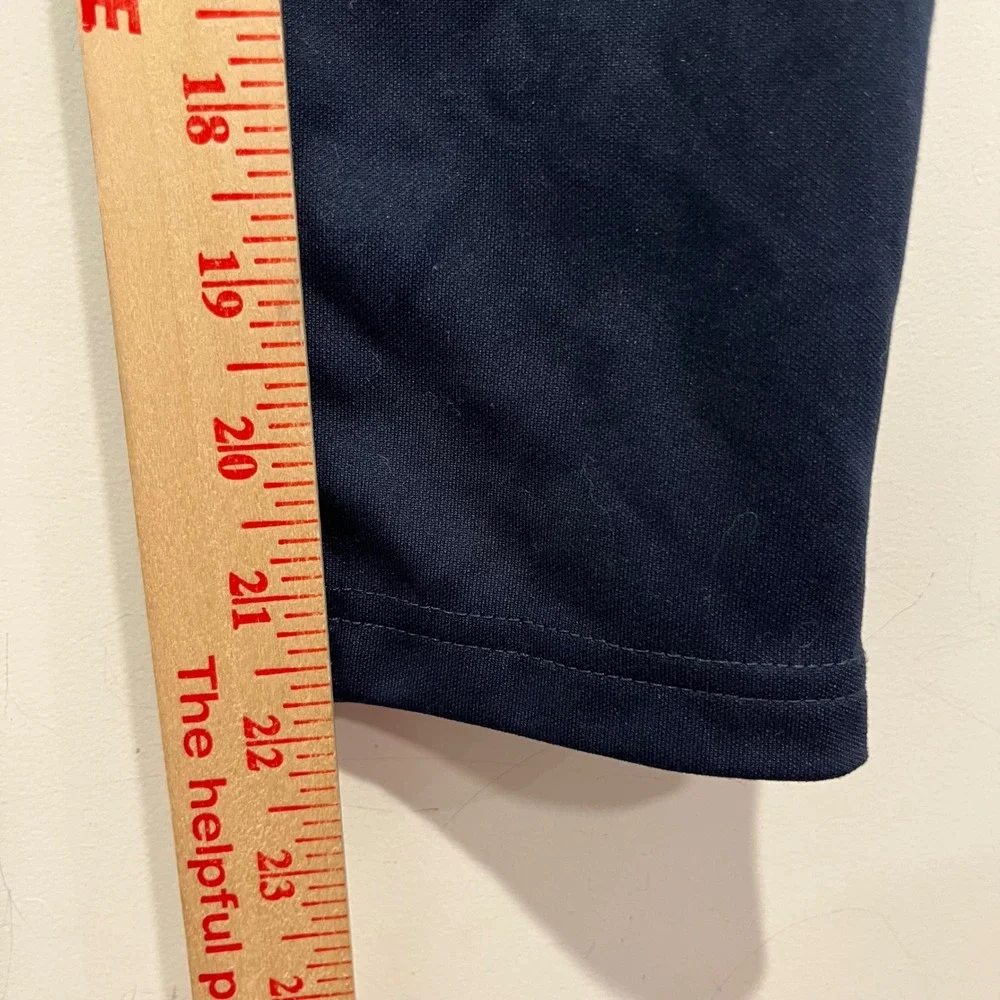 Nike Dri-FIT Kids Small Navy Blue Soccer Training Pants Zipper Pockets Joggers